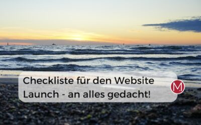 website launch checkliste – für den perfekten start