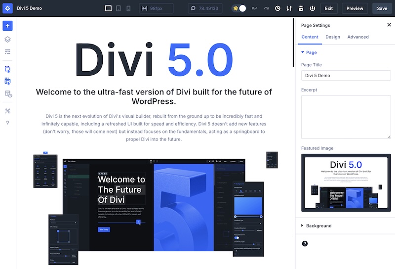 divi 5 update deutsch - demoversion