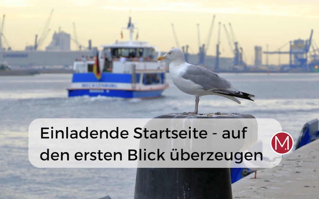 Strehober Webdesign Blog - einladende Website Startseite