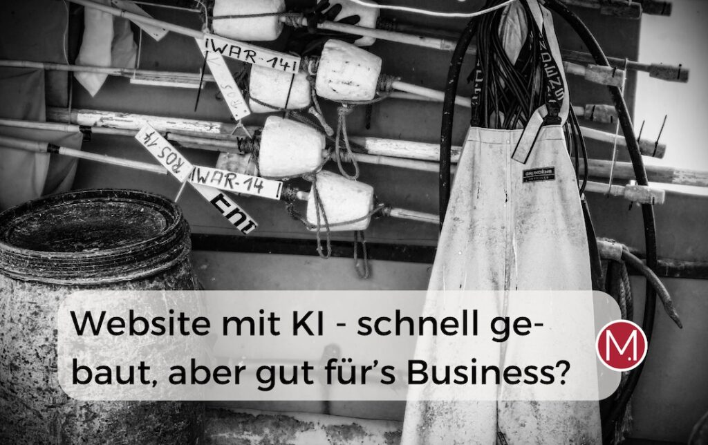 ki websites erstellen - braucht man noch eine webdesignerin?