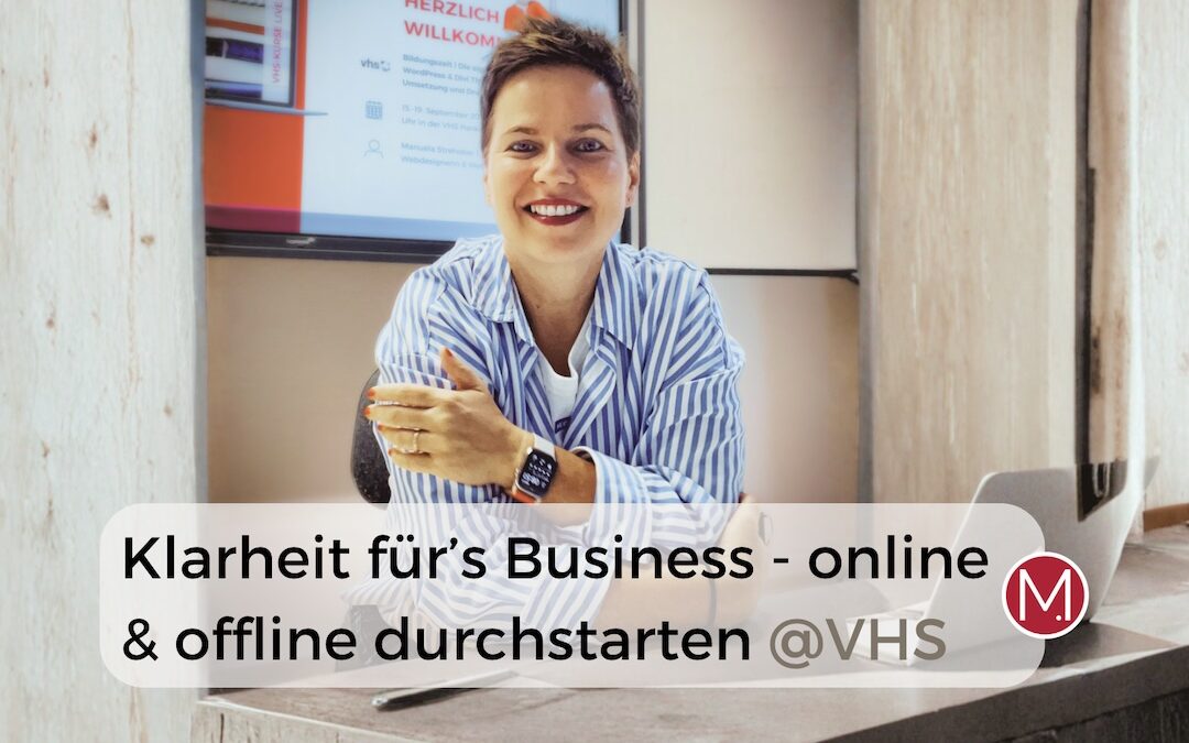 Online Business aufbauen – mit klarer Strategie online & offline durchstarten | VHS-Kurs
