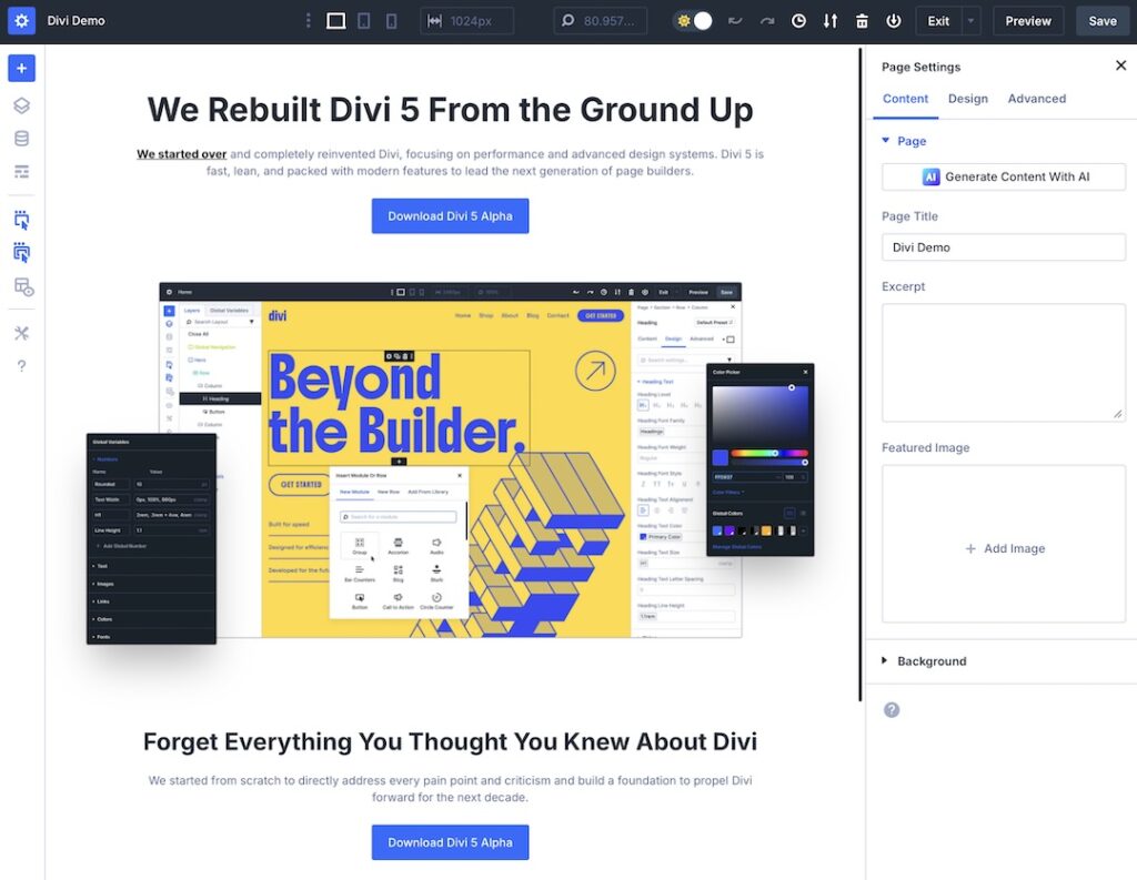 divi 5 update deutsch