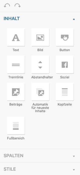 strehober webdesign newsletter in wordpress erstellen mailpoet plugin drag and drop