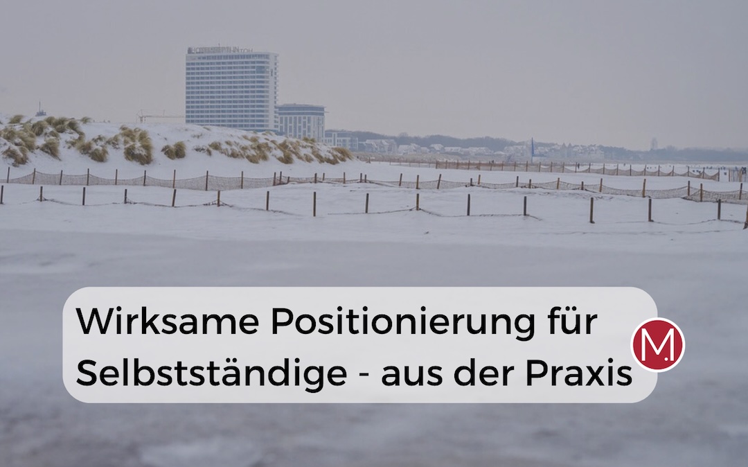 Positionierung für Selbstständige