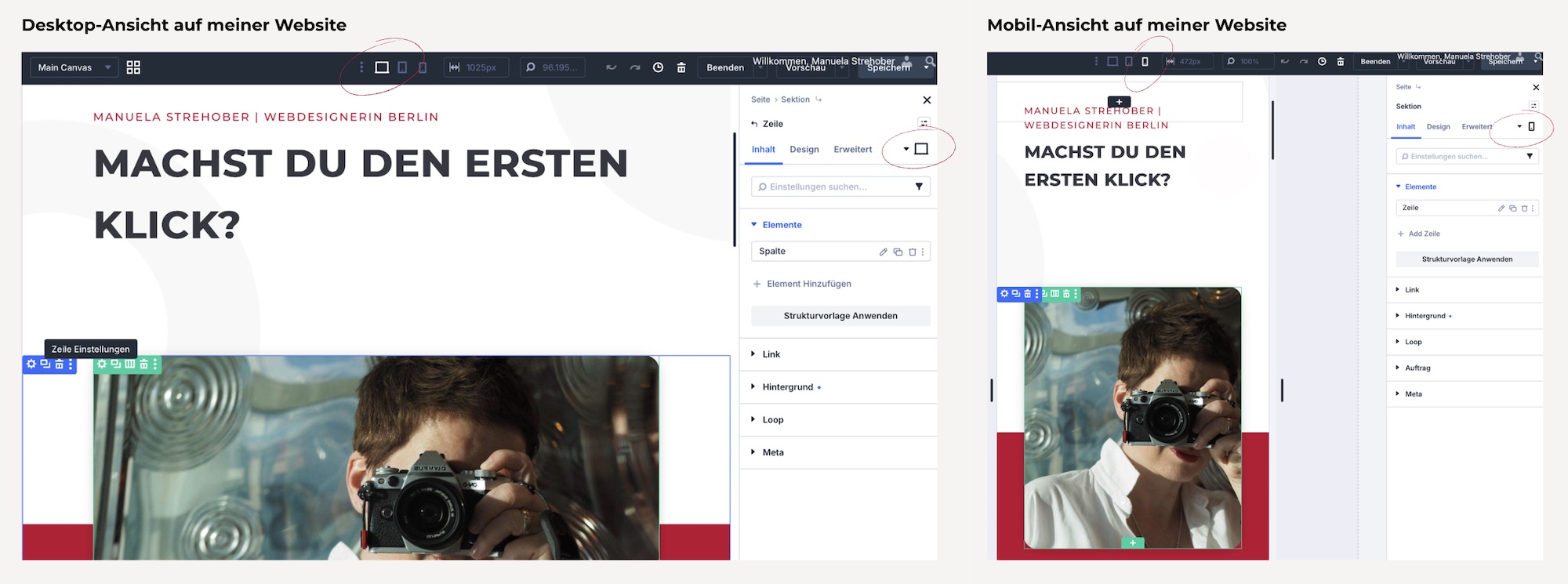 strehober webdesign divi 5 neue funktionen breakpoints
