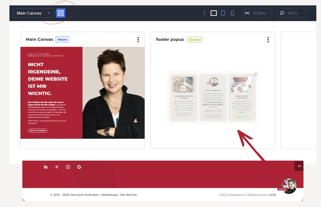 strehober webdesign divi 5 neue funktionen canvas