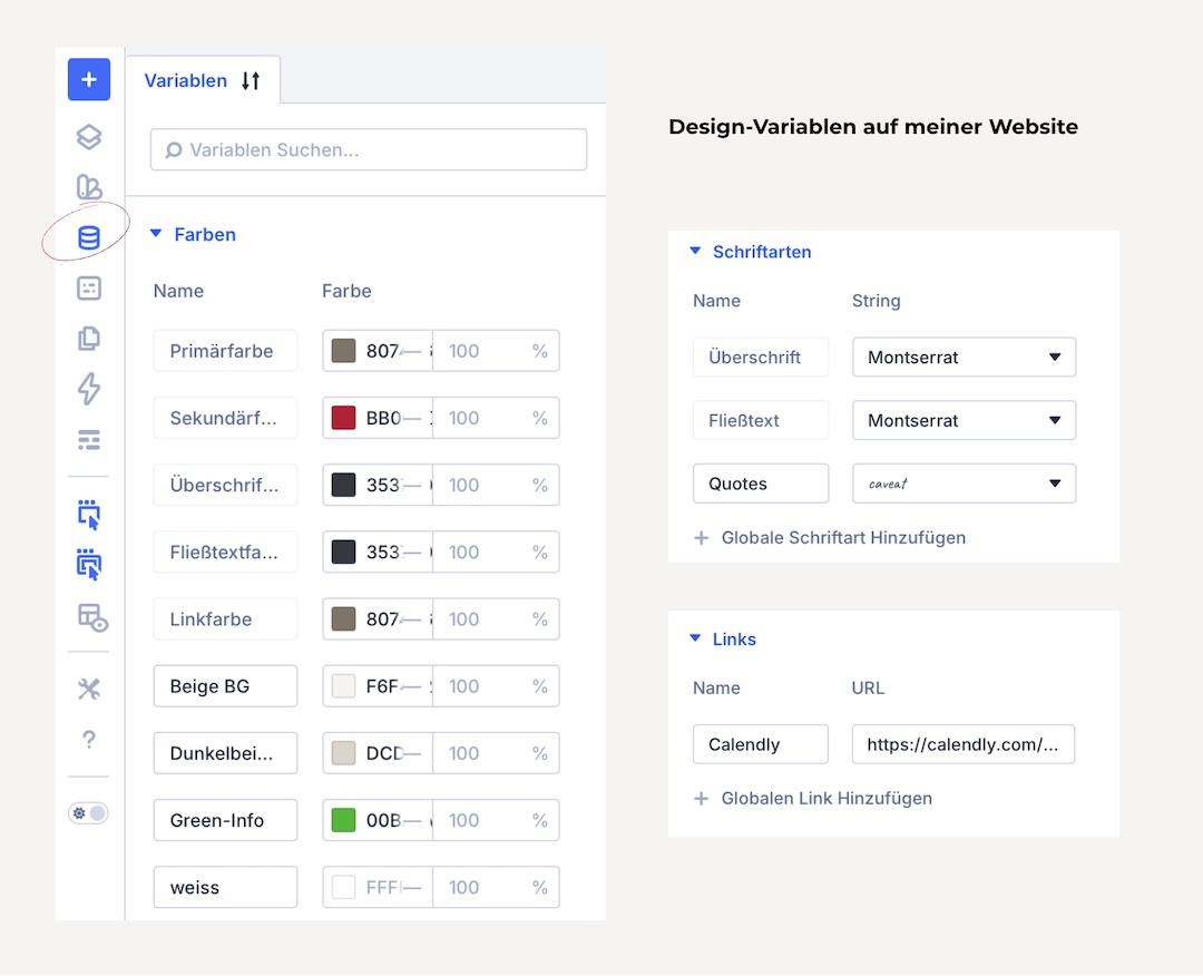 strehober webdesign divi 5 neue funktionen design variables